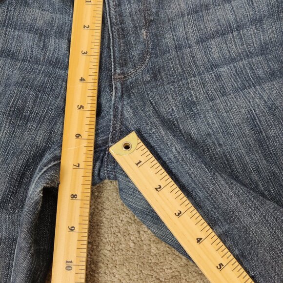 James Jeans Women's Maternity Jeans Size 32 Dark Blue Cotton With Stretch Casual - Picture 8 of 12